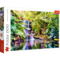 1500 piece Jigsaw Puzzles - Oasis of Calm, Waterfall, relaxing and calming place, Adult Puzzles, Trefl 26187